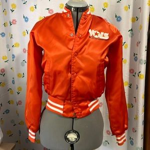 Vintage Tennessee Varsity jacket starter jacket with snap enclosures